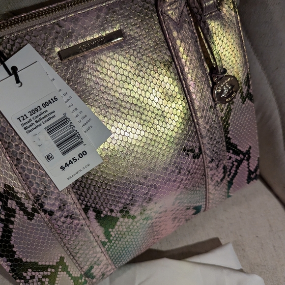 Brahmin Handbags - Brahmin Blush Belladonna Caroline Satchel